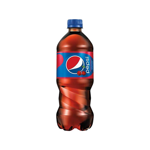 Pepsi Wild Cherry, 20 oz., 24 Bottles/Case (012000005596)
