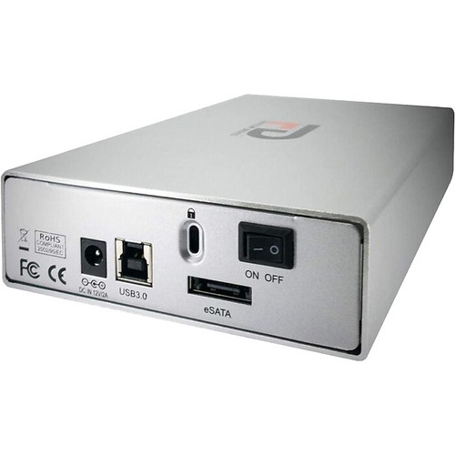 Fantom Drives GFORCE 3 Pro 18TB External USB 3.2, eSATA Hard Drive, Silver (GFSP18000EU3)