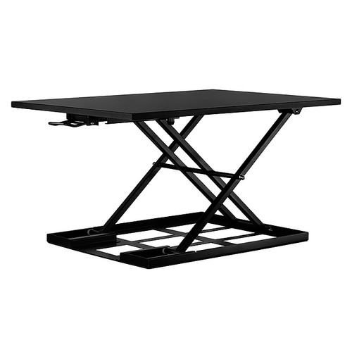 Mount-It! 32"W Height Adjustable Standing Desk Converter, Black (MI-7929BLK)