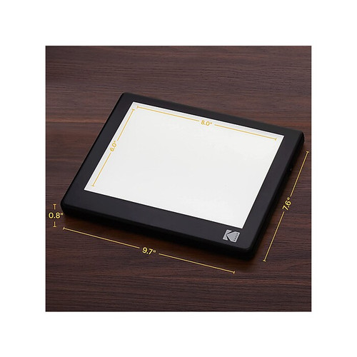 Kodak LED Light Box for Negatives, Black (RODLLP8X6)