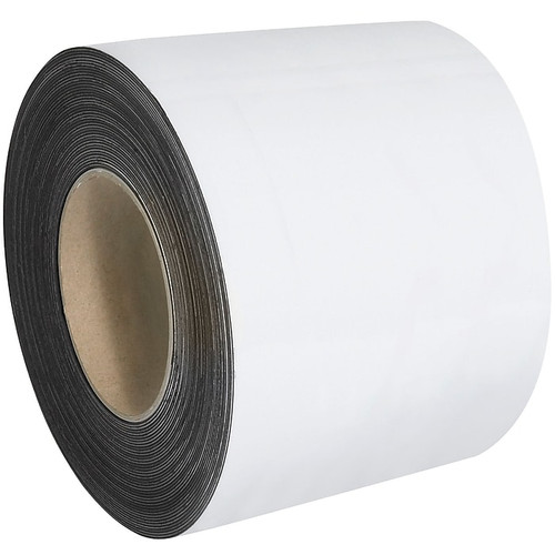 Partners Brand Warehouse Labels, Magnetic Rolls, 4" x 100', White, 1/Case (LH159)