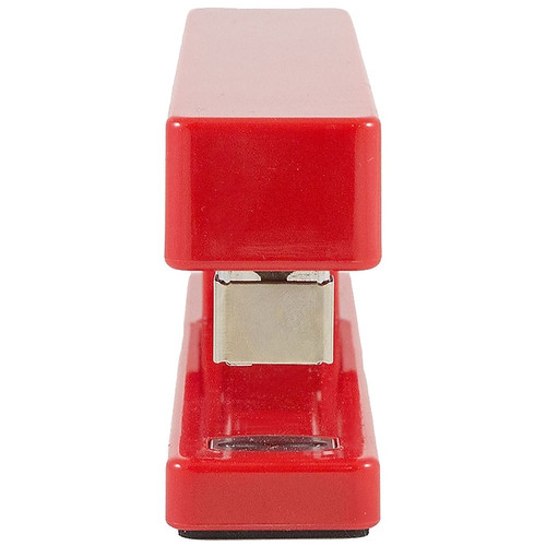 JAM Paper Modern Desk Stapler, Red (337RE)