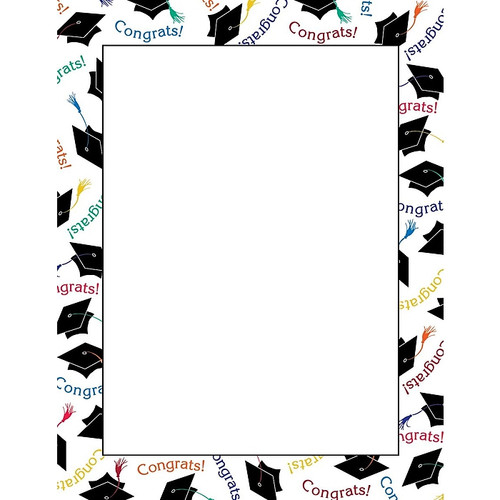 Great Papers 8.5" x 11" Graduation Letterhead 80/Pack (2014242)