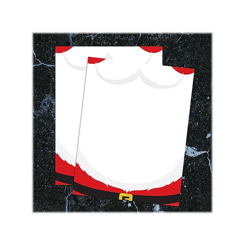 Great Papers! Santa's Beard Holiday Letterhead, White, 80/Pack (2019106)