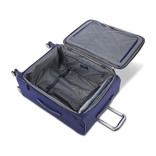 Samsonite Ascentra Polyester 4-Wheel Spinner Luggage, Iris Blue (140085-6704)