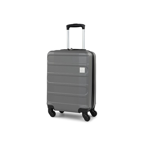 Bond Street ABS Plastic 3-Piece Luggage Set, Charcoal (HLG7003BS-CHARC)