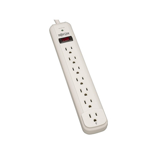 Tripp Lite Protect It! 7-Outlet Surge Protector, 25' Cord (TLP725)