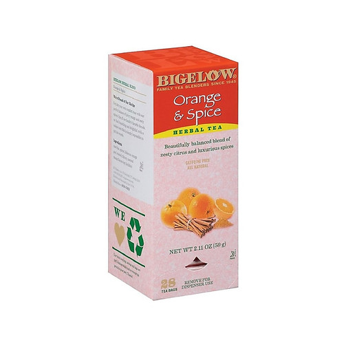 Bigelow Herbal Tea Bags, 28/Box (RCB00398)