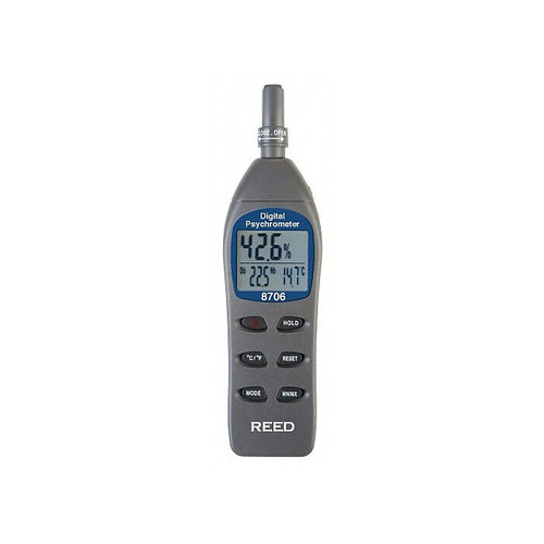 Reed 8706 Digital Psychrometer/Thermo-Hygrometer (8706)