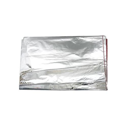 JAM PAPER Tissue Paper, Silver Mylar, 100 Sheets/Ream (1172423)