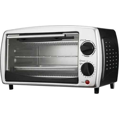 Brentwood 4 Slice 9 Liter Toaster Oven Broiler, Black (65dda0f80030d3d47820c5e2_ud)