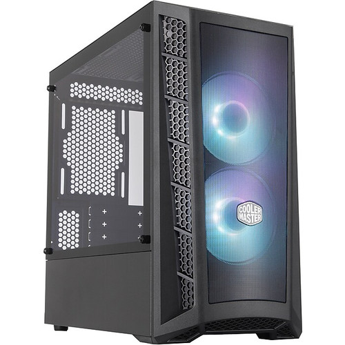 Cooler Master MasterBox ATX Mini-Tower Computer Case, Black (MCBNR200KNNNS00)