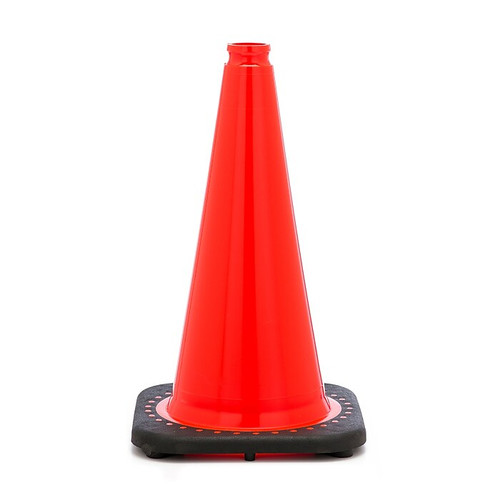 Mutual Industries 18"H Reflective Traffic Cone (17720_1)