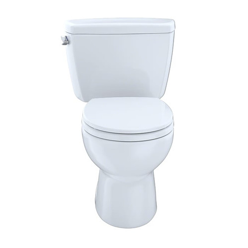 Toto Drake Two-Piece Round 1.6 GPF Toilet with Insulated Tank, Cotton White - CST743SD#01 (65dda1d40030d3d47820ce6d_ud)