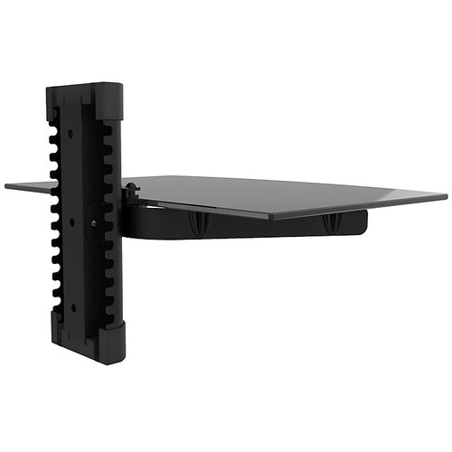 ONE by Promounts FSH1 Single A/V Component Wall Shelf, 18 lb. Max (FSH1)