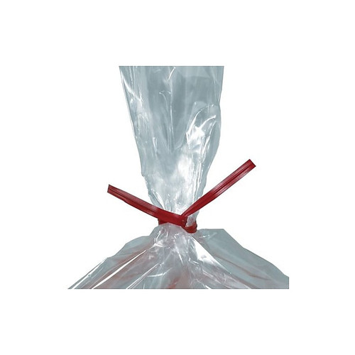 5" Plastic Twist Ties, Black 2000/Carton (PLT5K)