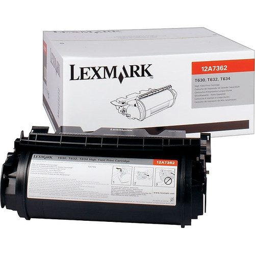 Lexmark 12A7362 Black High Yield Toner Cartridge (65dda34d0030d3d47820d7cb_ud)