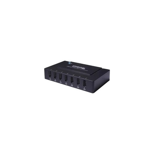 Plugable 7-Port USB 2.0 Hub, Black (USB2-HUB7BC)