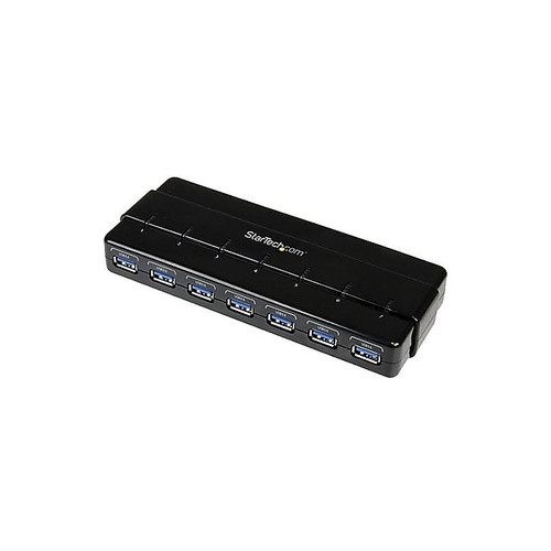 StarTech 7-Port USB 3.0 Hub, Black (ST7300USB3B)