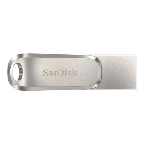 SanDisk Ultra Dual Luxe Dual 1TB USB 3.1 Flash Drive, Silver (SDDDC4-1T00-A46)