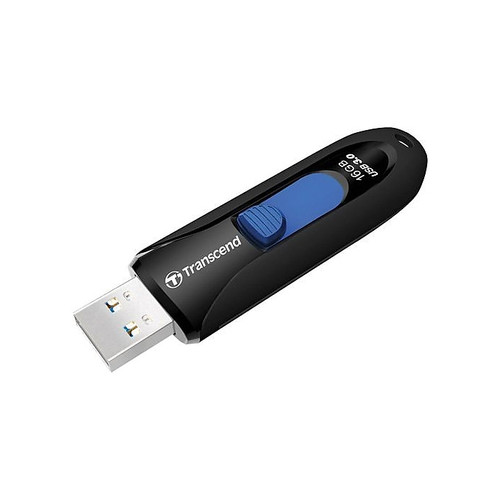 Transcend JetFlash 16GB USB 3.0 Flash Drive, Blue/Black (TS16GJF790K)