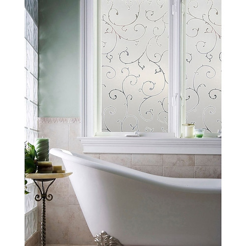 Artscape Etched Lace Clear Window Film, 36"H x 24"W (65dda4dd0030d3d47820e4ff_ud)