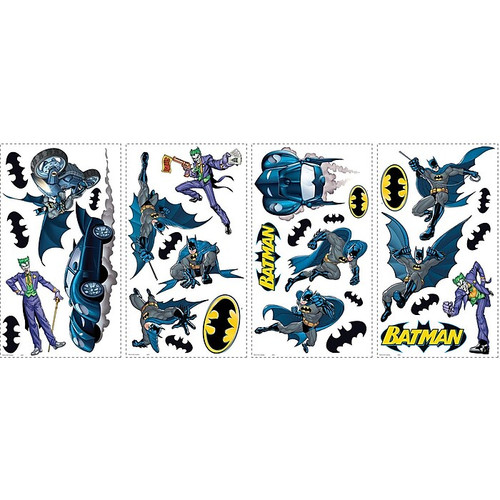 RoomMates® Batman™ Gotham Guardian Peel and Stick Wall Decal, 10" x 18" (65dda4f20030d3d47820e5d4_ud)