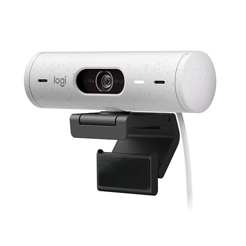 Logitech Brio 505 HD Webcam, 4 Megapixels, Off-White (960-001454)