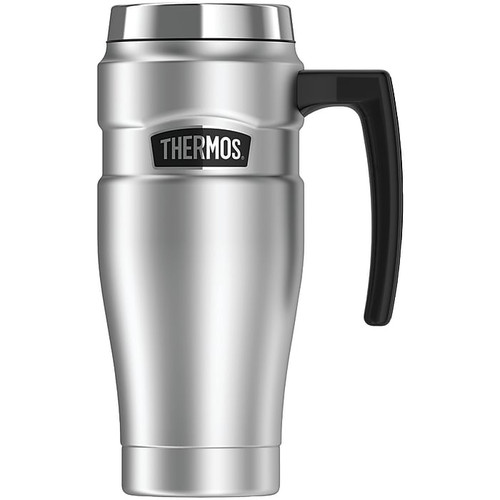 Thermos Sk1000sttri4 Stainless King Vacuum-insulated Travel Mug, 16oz (silver_2)