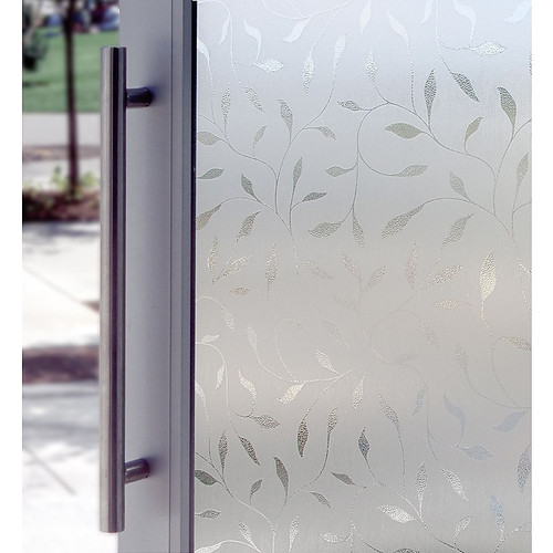 Artscape Etched Leaf Clear Window Film, 36"H x 24"W (65dda5550030d3d47820e98a_ud)