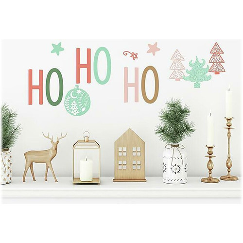 RoomMates Fa La La La La Contemporary Wall Decal Set, Holiday (RMK4833SCS_1)