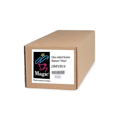 Magiclee/Magic Wide Format Scrim Vinyl Paper, 50" x 50', (46547)