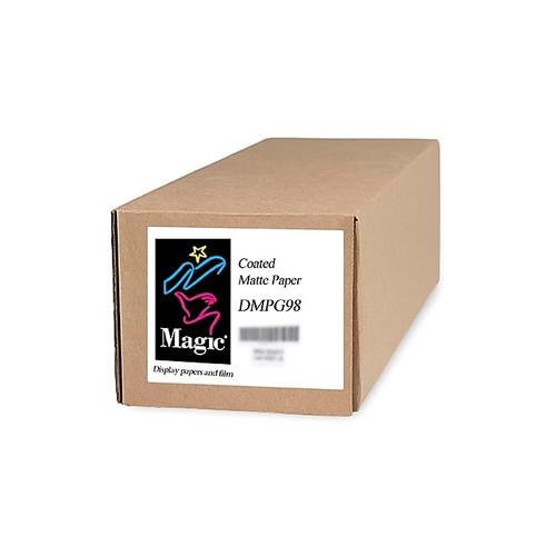 Magiclee/Magic DMPG98 24" x 150' Coated Matte Presentation Paper, Bright White, Roll (65dda6730030d3d47820f1dc_ud)