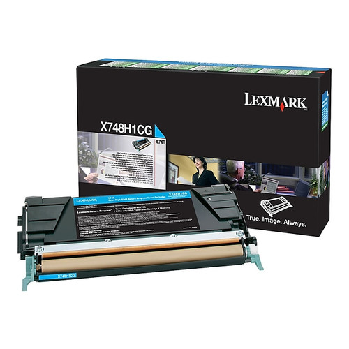 Lexmark X748 Cyan High Yield Toner Cartridge (65ddab590030d3d478211aba_ud)