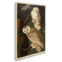 Trademark Fine Art 'Snowy Owl' 30" x 47" Canvas Art (65dc8f6d00faa78082276fbe_ud)
