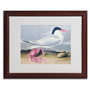Trademark Fine Art 'Cayenne Tern' 16" x 20" Wood Frame Art (65dc920700faa78082277668_ud)