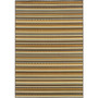Stripe Grey/ Gold Indoor/Outdoor Machine-made Polypropylene Area Rug  (65dc93d6bb0d80c06fcf5ee7_ud)