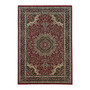 StyleHaven Distressed Stripe Polypropylene 7'10"X10'10" Navy/Grey Area Rug (WRIC526B38X11L)