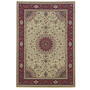 StyleHaven Traditional Polypropylene 5'3" x 7'9" Ivory/Red Area Rug  (WARI117J35X8L)