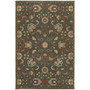 StyleHaven Traditional Polypropylene 4' x 5'9" Brown/Ivory Area Rug  (WARI117D34X6L)