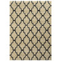 StyleHaven Transitional Border Polypropylene 7'10" X 10'10" Navy/Green Area Rug (WMEI9650B8X11L)