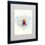 Trademark Fine Art 'Last Dance' 16" x 20" Black Frame Art (65dc9515d5d0399c333af084_ud)