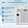 Emerson Quiet Kool 6,000 BTU 115-Volt SMART Window Air Conditioner with Remote, Wi-Fi Enabled (EARC6RSE1)