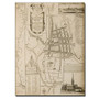 Trademark Fine Art William Nash 'Map of Salisbury 1751' Canvas Art 14x19 Inches (65dc977deed7ebf2f9335437_ud)