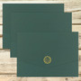 Great Papers Hunter Certificate Holders, 9.375" x 12", Green, 5/Pack (20103780)