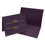 Masterpiece Studios Certificate Holders, 9.375" x 12", Plum, 5/Pack (903106)