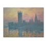 Trademark Fine Art 'The Houses of Parliament Sunset' 24" x 32" Canvas Art (65dc988eeed7ebf2f93356c7_ud)
