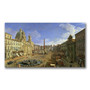 Trademark Fine Art Canatello 'View of the Piazza Navona Rome' Canvas Art 18x32 Inches (65dc988eeed7ebf2f93356cb_ud)