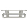 Command™ Shower Caddy, Satin Nickel, 1 Caddy, 1 Prep Wipe, 4 Large Water-Resistant Strips/Pack (BATH31-SN-ES)