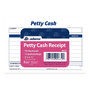 Adams 1-Part Carbonless Receipts, 5"L x 3.5"W, 50 Sets/Book, 12 (9672ABF)